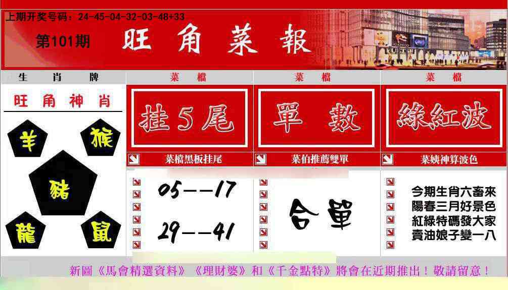 101期旺角菜报[图]